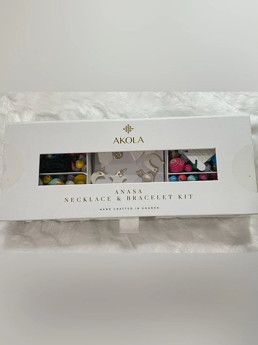 Akola Anasa Kids Necklace & Bracelet Bead Kit -